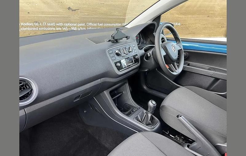 Used Skoda Citigo Colour Edition 60 HP (44 kW) 2019 Blue Hatchback