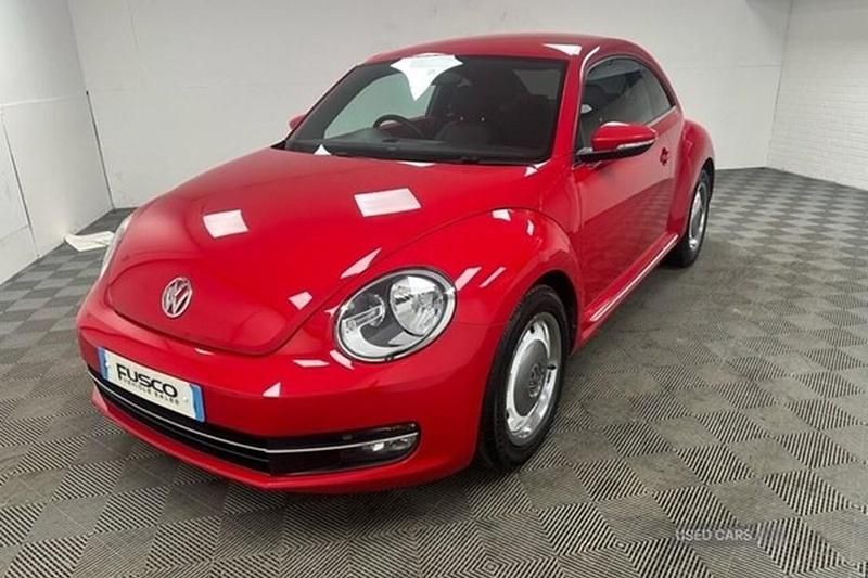 Red Used 2016 VW Beetle Design Hatchback | £7,695 (Fair price) - Image 1/1