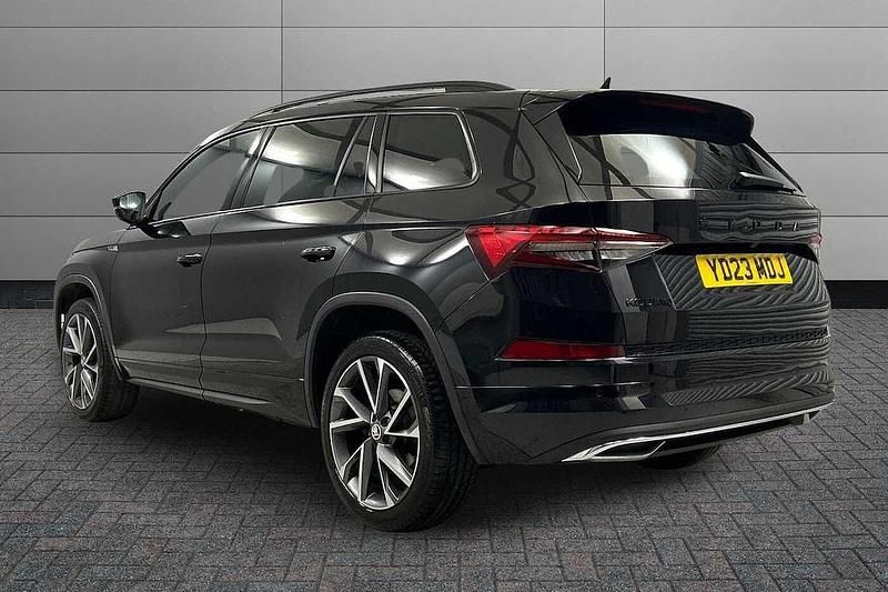 Second-hand Skoda Kodiaq SportLine 110 CP (80 kW) 2023 Negru SUV