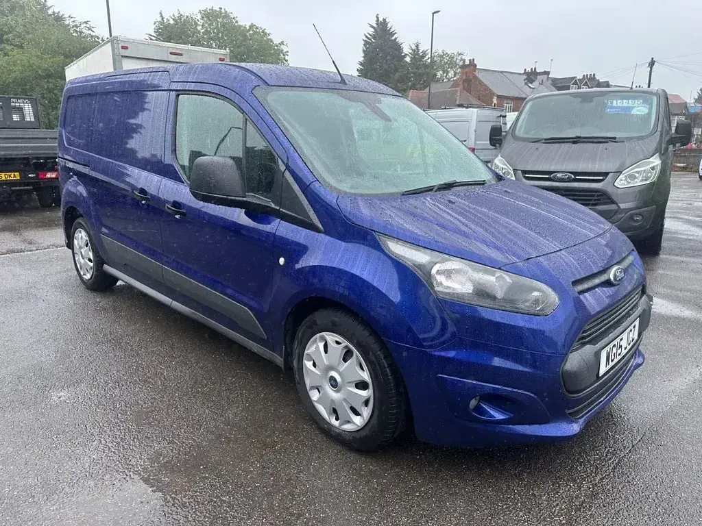 Used Ford Transit Trend 94 HP (69 kW) 2015 Blue Van