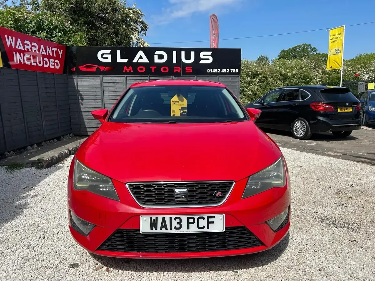 Used Seat Leon FR 150 HP (110 kW) 2013 Red Hatchback