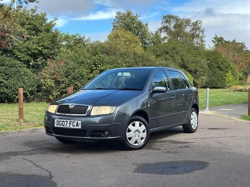 Grey Used 2007 Skoda Fabia Ambiente Hatchback | £1,490 - Image 1/4