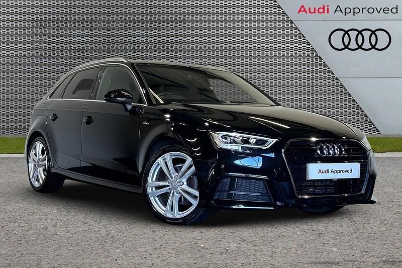 Black Used 2019 Audi A3 S-Line Hatchback | £16,995 (Fair price) - Image 1/3