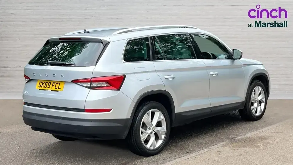 Used Skoda Kodiaq 150 HP (110 kW) 2019 Silver SUV