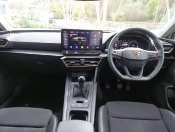 Second-hand Cupra Leon 150 CP (110 kW) 2024 Alb Hatchback