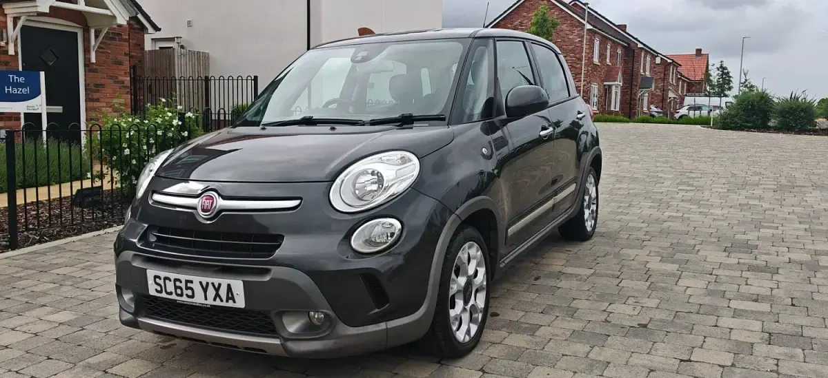 Used Fiat 500L Trekking 95 HP (69 kW) 2016 Grey MPV