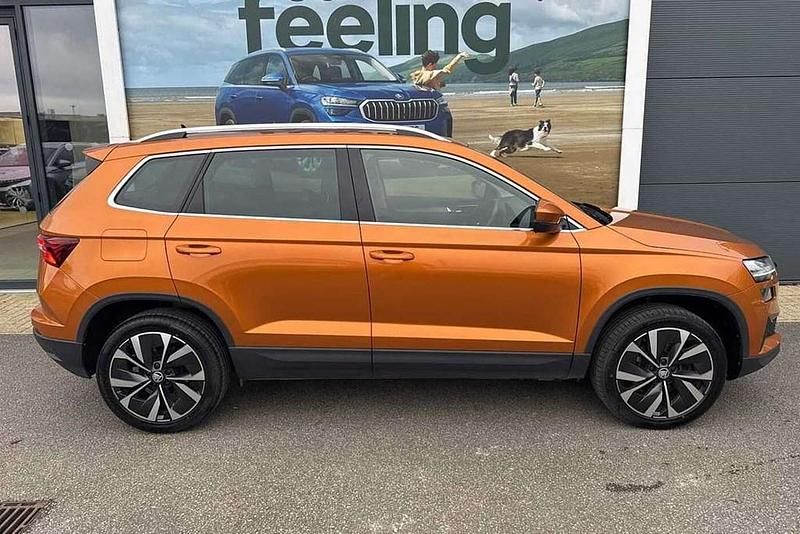 Used Skoda Karoq SE L 150 HP (110 kW) 2023 Phoenix orange metallic SUV