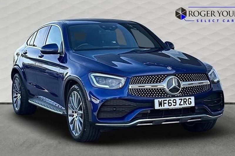 Used Mercedes GLC300 AMG Line Premium 2019 Blue Coupe