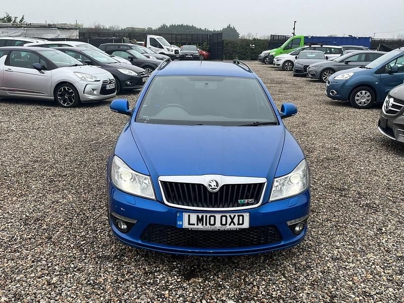 Used Skoda Octavia vRS 2010 Blue Estate