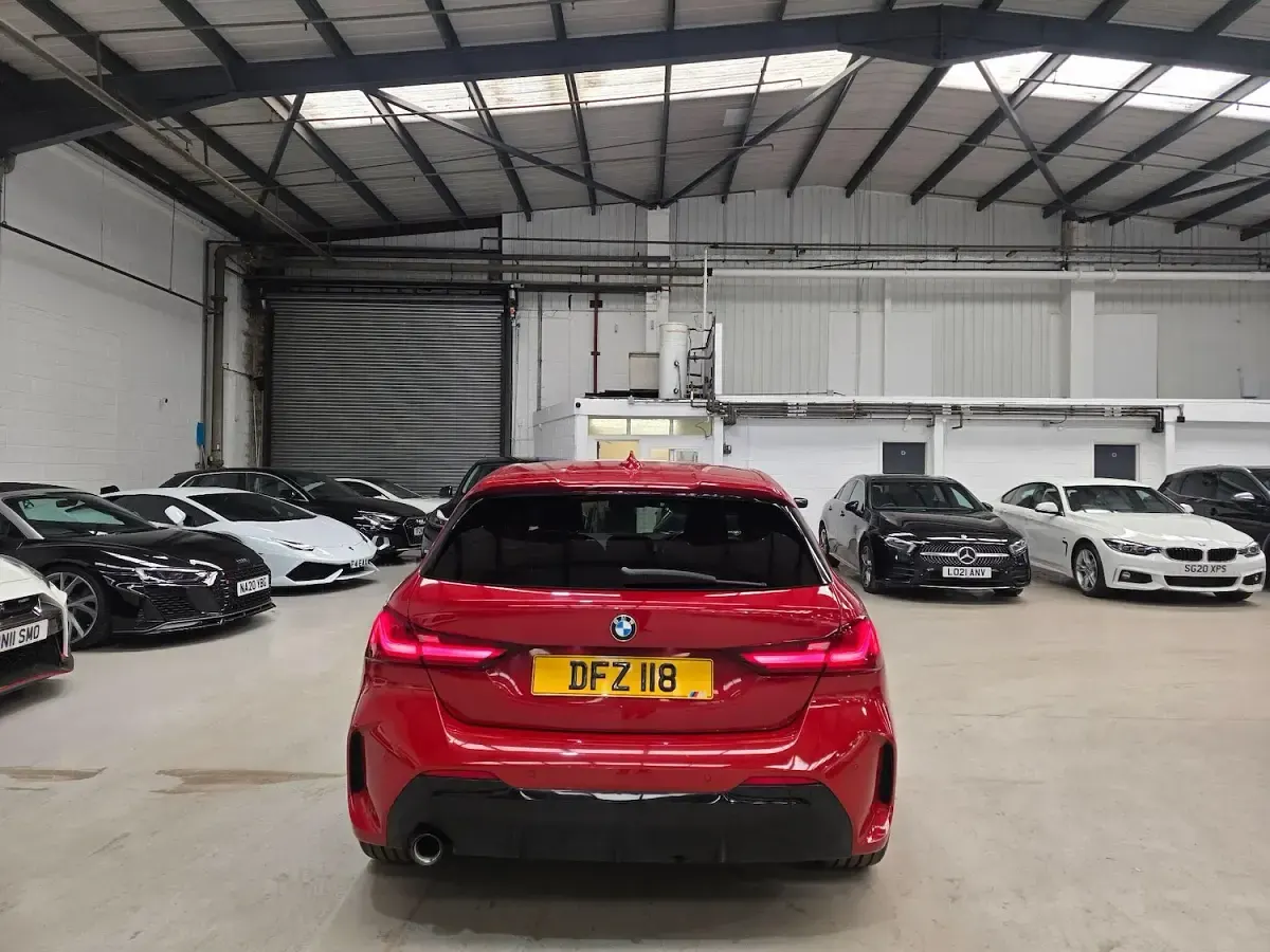 Used BMW 118 M Sport 2021 Red Hatchback