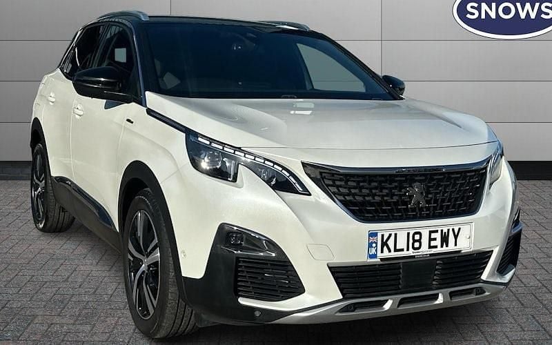 Used 2018 Peugeot 3008 GT-line Estate | £13,405 (Fair price) - Image 1/4