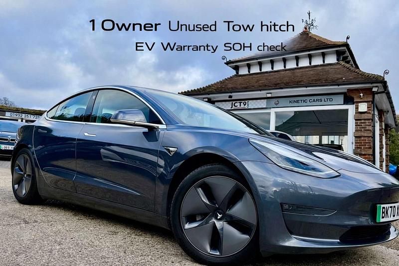 Used Tesla Model 3 Long Range AWD 366 kW (498 HP) 2020 Grey Sedan