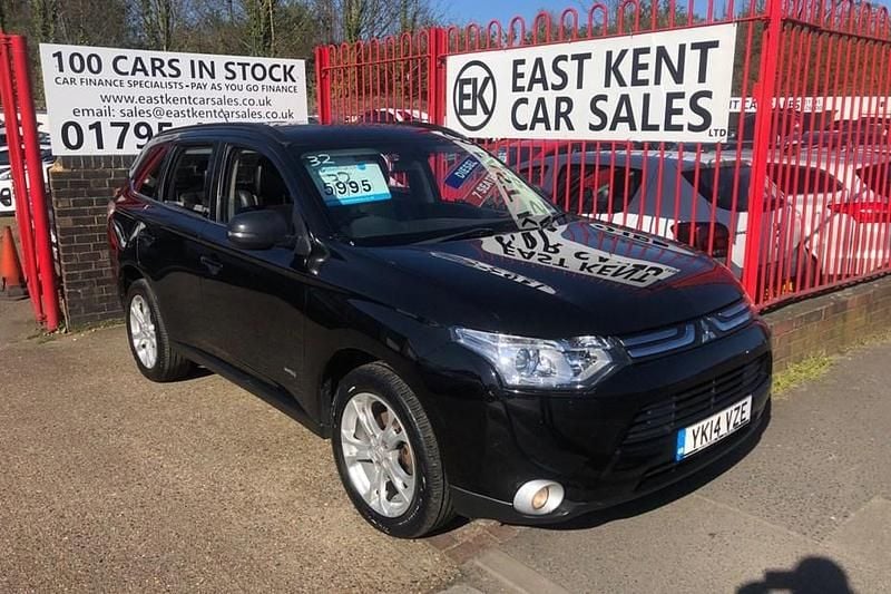 Used Mitsubishi Outlander 2014 Black SUV