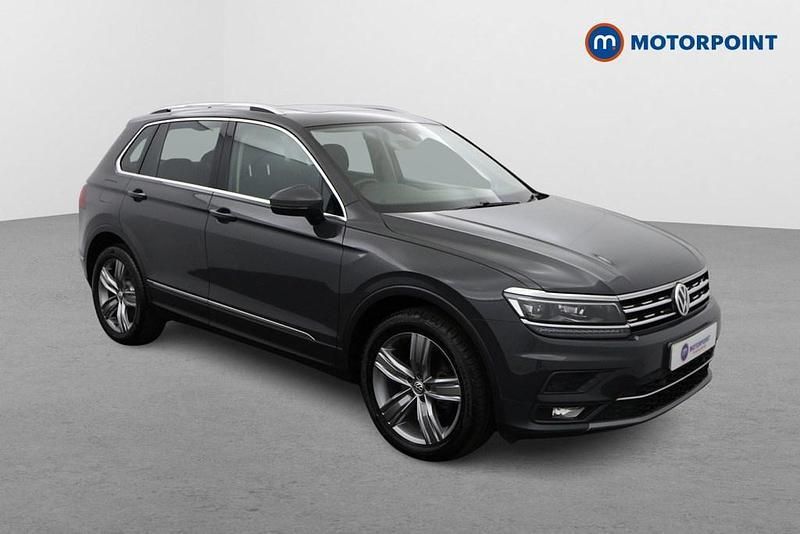 Grey Used 2019 VW Tiguan SEL SUV | £19,299 (Fair price) - Image 1/4