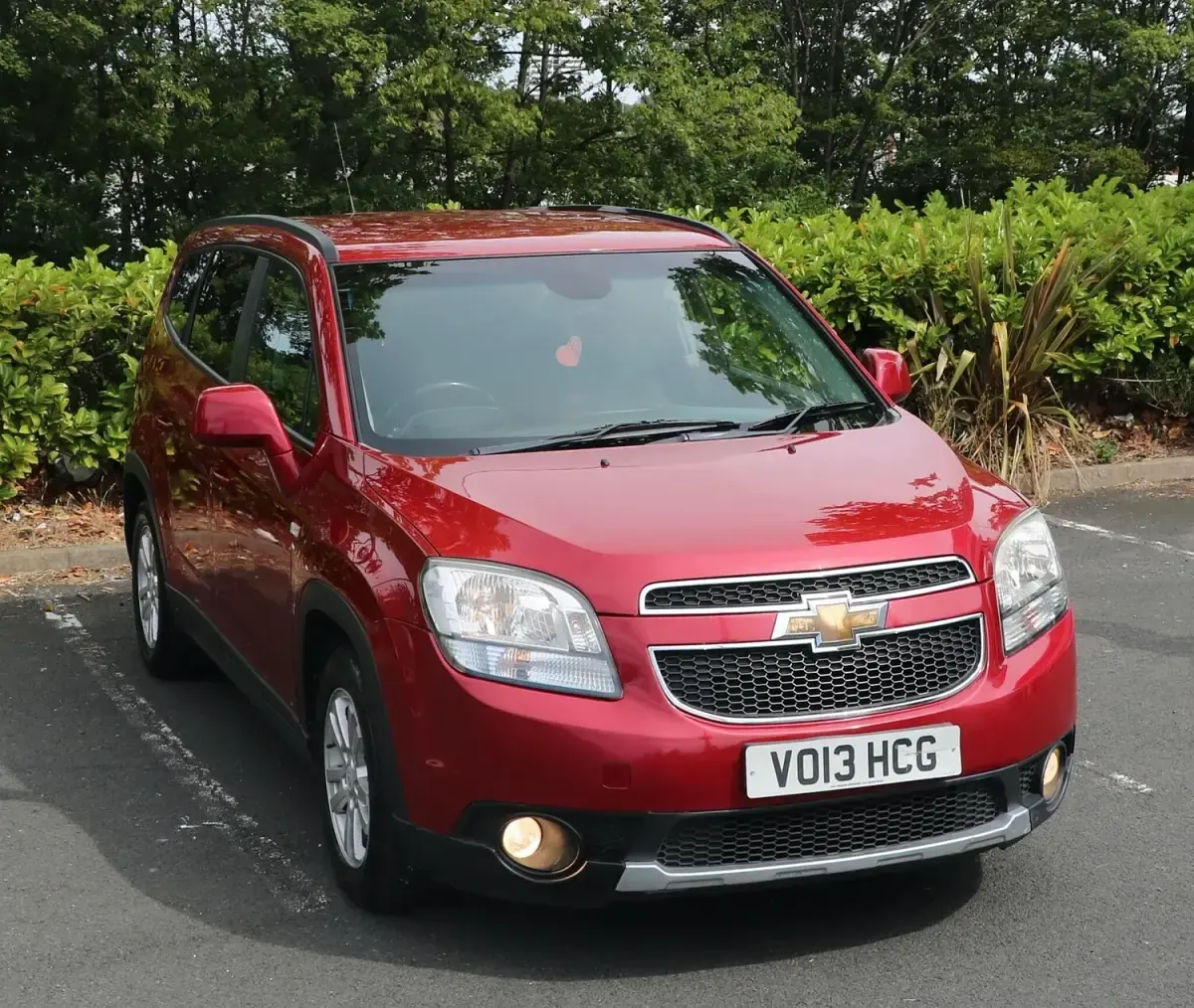 Used Chevrolet Orlando LT 141 HP (103 kW) 2013 Red MPV