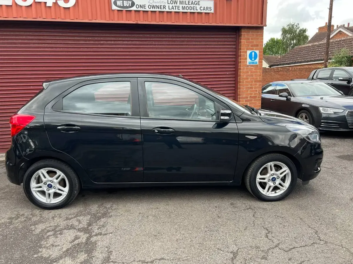 Used Ford Ka Zetec 2017 Black Sedan