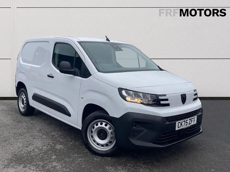 New Peugeot Partner 101 HP (74 kW) 2025 Ice white MPV