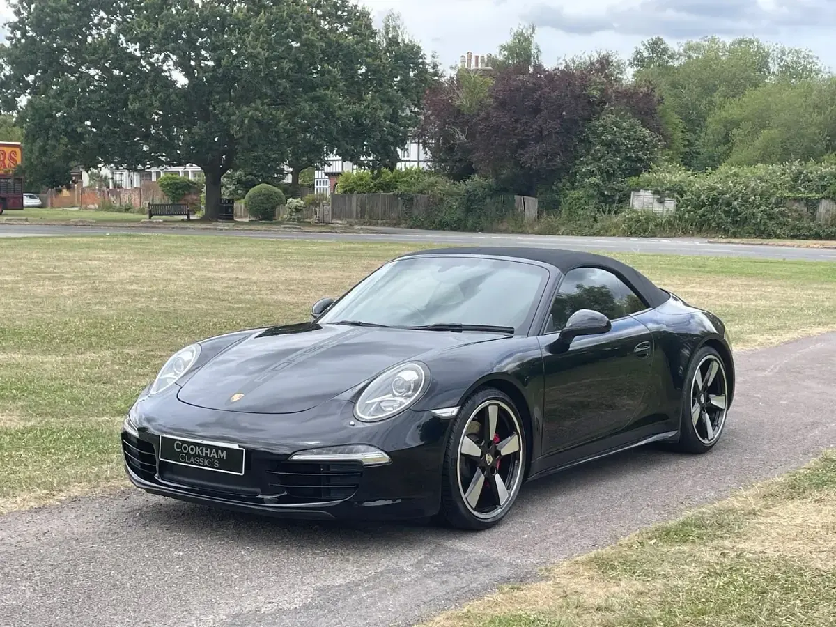 Used Porsche 911 Carrera 4S Cabriolet 400 HP (294 kW) 2014 Black Cabriolet