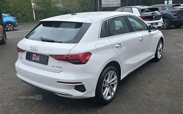 Used Audi A3 Sport 110 HP (80 kW) 2021 White Sedan