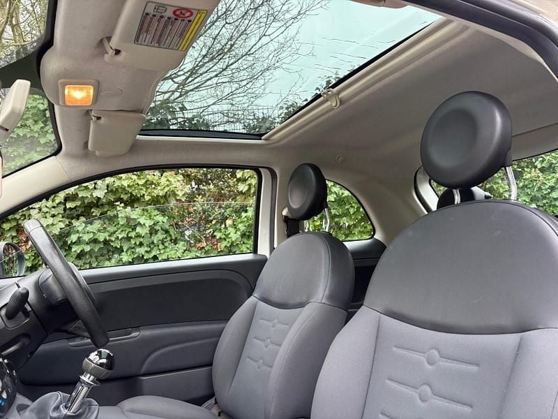 Used Fiat 500 Lounge 2013 White Hatchback