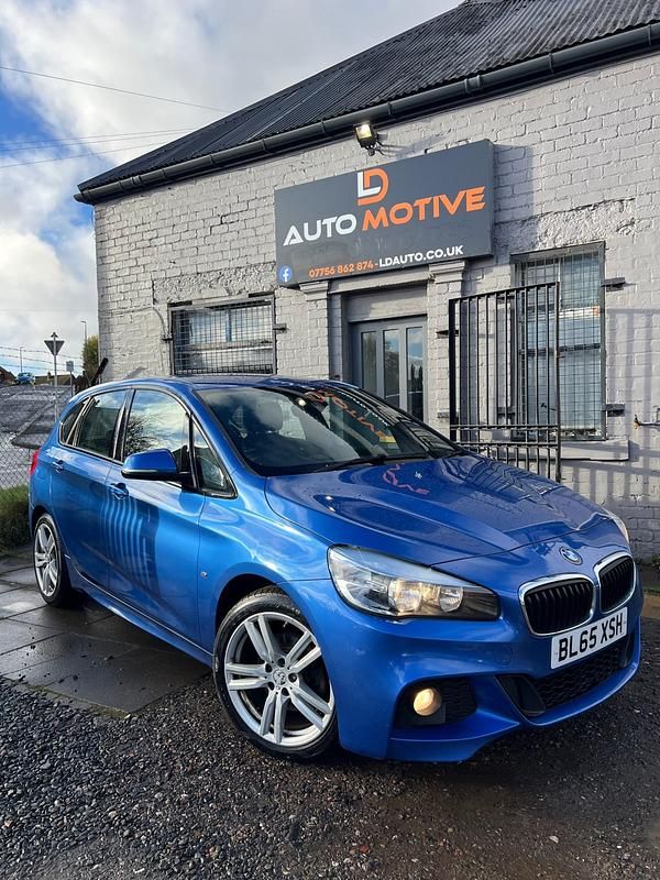 Blue Used 2016 BMW 216 M Sport Hatchback | £5,950 (Fair price) - Image 1/4