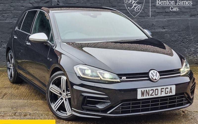 Used VW Golf VII R 300 HP (220 kW) 2020 Black Hatchback