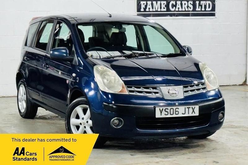Used Nissan Note SE 110 HP (80 kW) 2006 Blue Hatchback