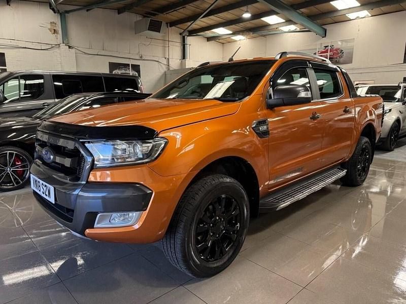 Used Ford Ranger Wildtrack 200 HP (147 kW) 2018 Orange Pickup