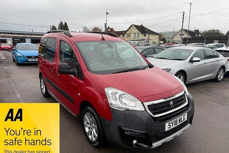 Red Used 2018 Peugeot Partner Tepee Outdoor MPV | £8,995 (Good price) - Image 1/1