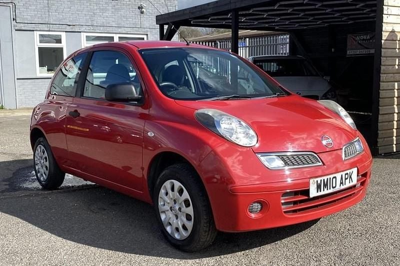 Used Nissan Micra Visia 79 HP (58 kW) 2010 Red Hatchback