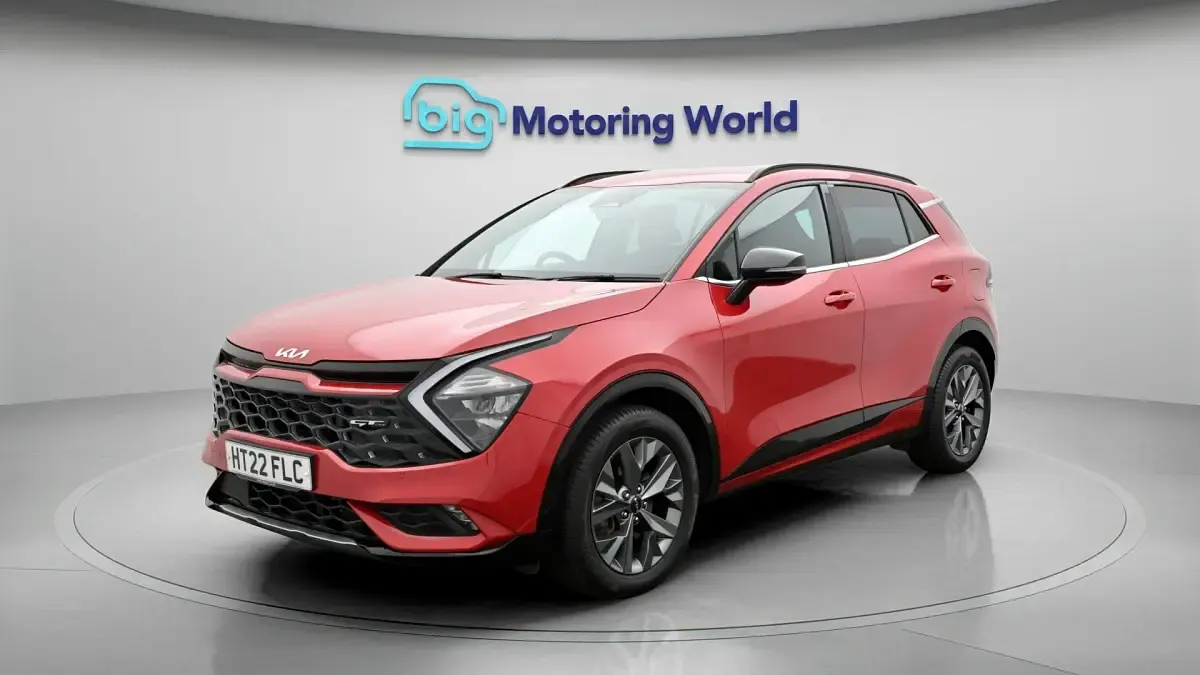 Used Kia Sportage GT-Line 227 HP (166 kW) 2022 Red SUV