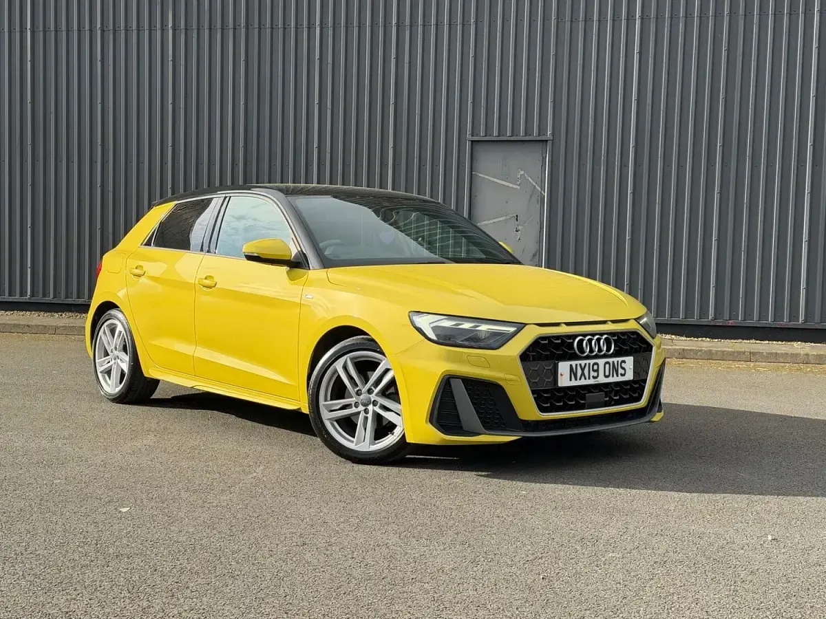 Used Audi A1 S-Line 2019 Yellow SUV