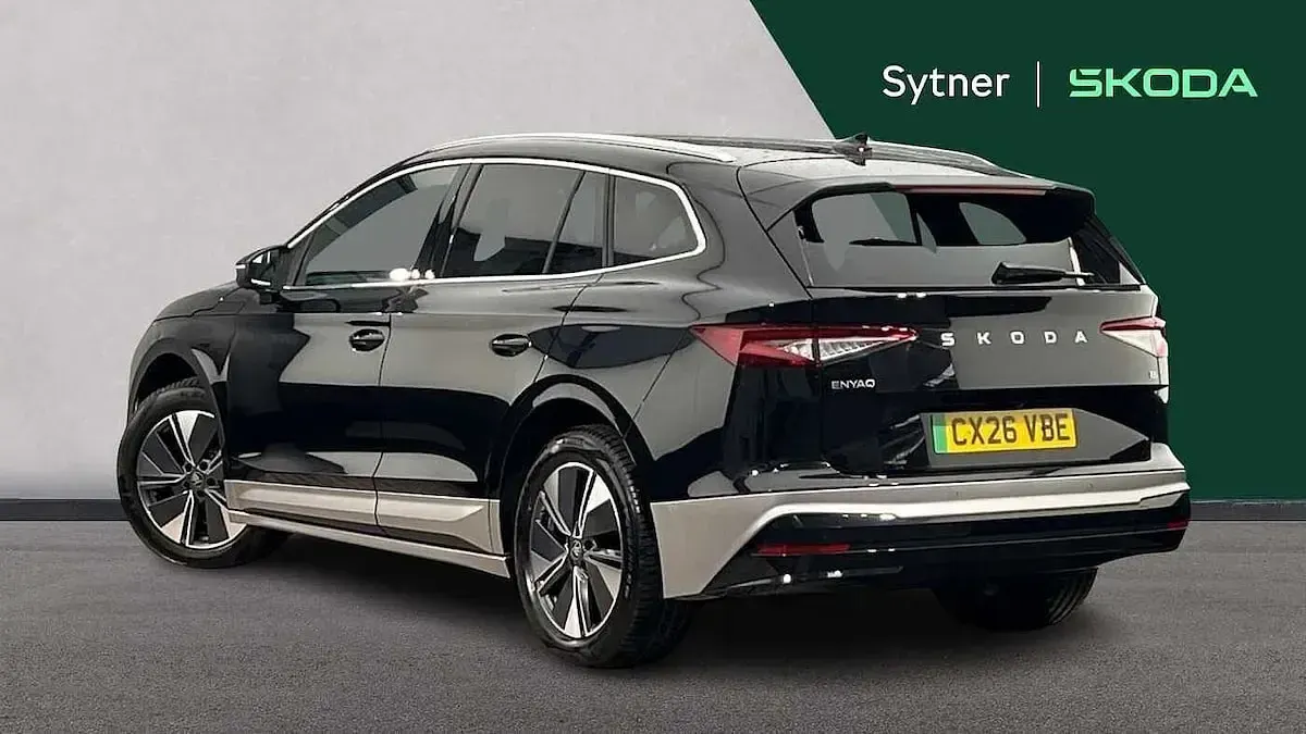 New Skoda Enyaq iV 210 kW (286 HP) 2026 Black magic pearl effect SUV