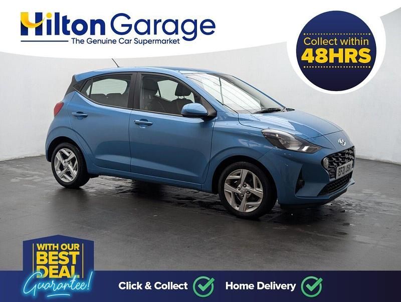 Used Hyundai i10 SE 84 HP (61 kW) 2021 Turquoise Hatchback