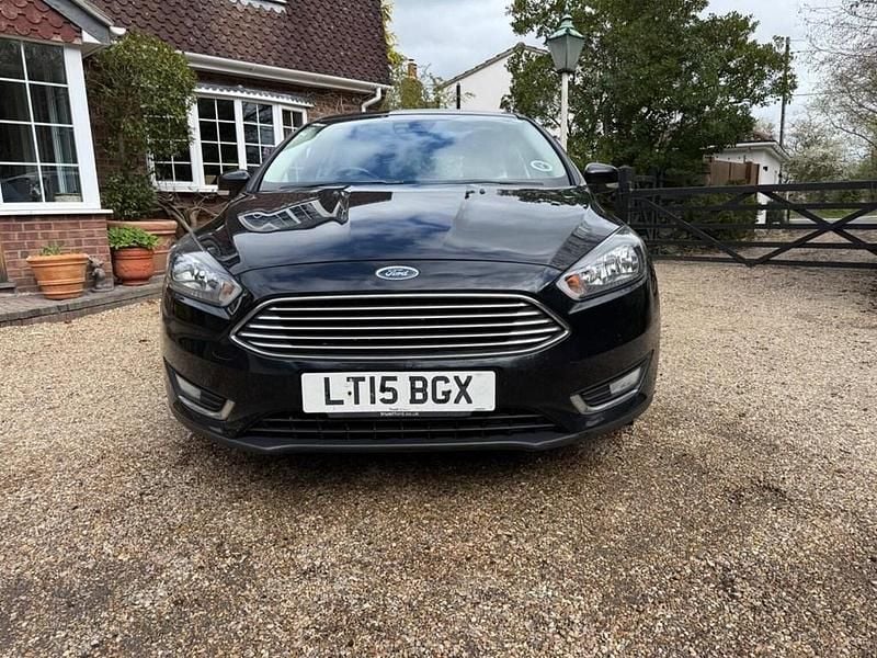 Used Ford Focus Titanium 2015 Black Hatchback
