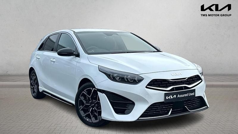 White Used 2025 Kia Ceed GT-Line Hatchback | £20,575 (Fair price) - Image 1/4