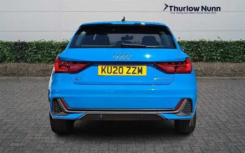 Used Audi A1 Sportback S-Line 116 HP (85 kW) 2020 Blue Hatchback