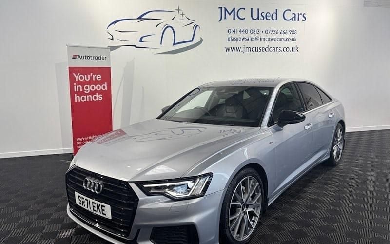 Silver Used 2021 Audi A6 Black Edition Sedan | £21,995 (Good price) - Image 1/3