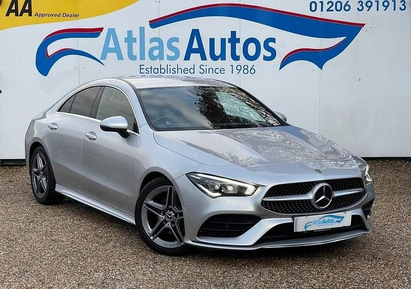 Silver Used 2021 Mercedes CLA180 AMG line Sedan | £18,500 (Fair price) - Image 1/4