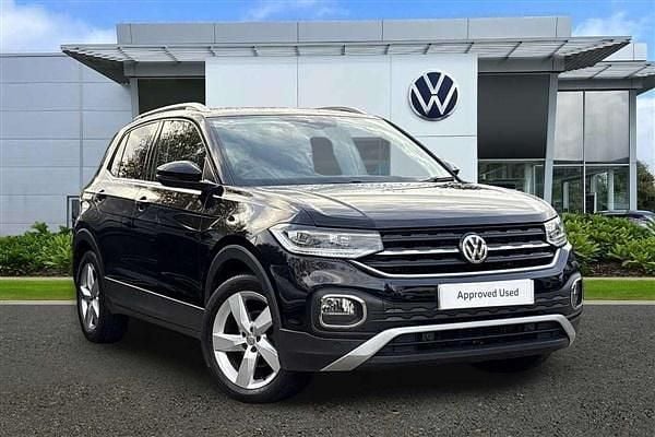 Black Used 2020 VW T-Cross SEL SUV | £13,191 (Fair price) - Image 1/4