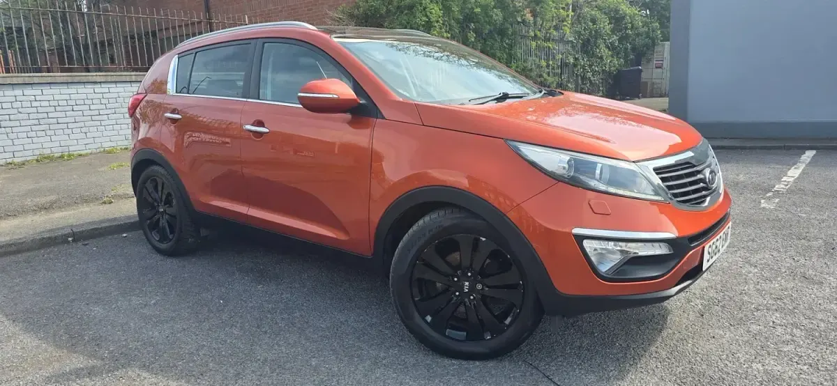 Used Kia Sportage 115 HP (84 kW) 2012 Orange SUV