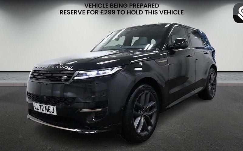 Used Land Rover Range Rover Sport SE Dynamic 400 HP (294 kW) 2022 Santorini black SUV