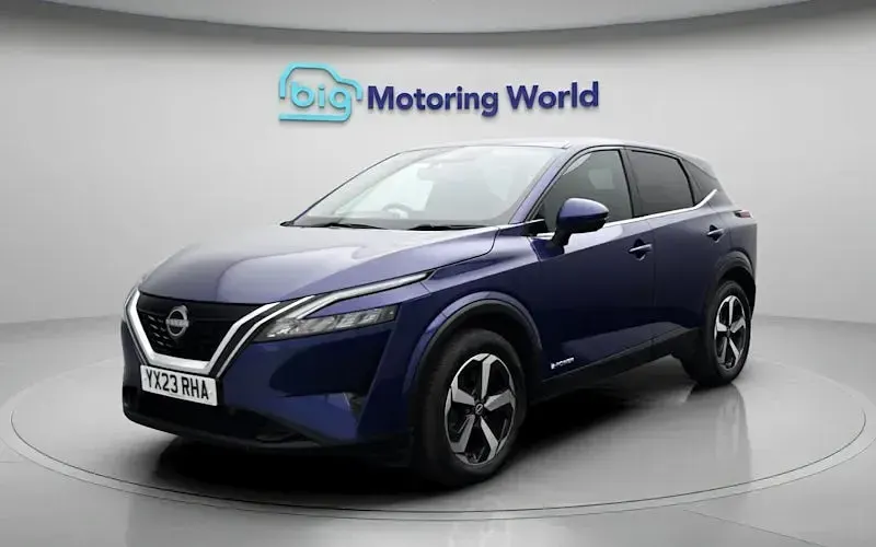 Used Nissan Qashqai N-Connecta 190 HP (139 kW) 2023 Blue SUV