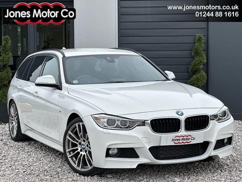 White Used 2014 BMW 320 M Sport Estate | £14,695 (Expensive) - Image 1/4