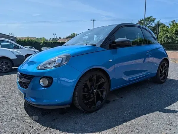 Used Vauxhall Adam 70 HP (51 kW) 2016 Blue Hatchback
