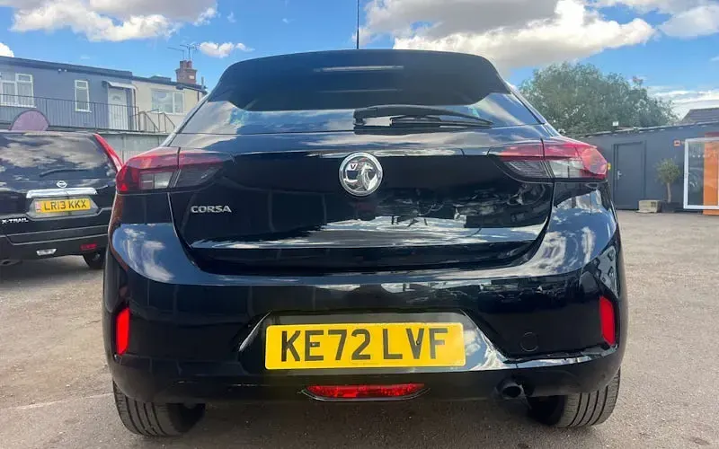 Used Vauxhall Corsa Design Edition 75 HP (55 kW) 2023 Black Hatchback