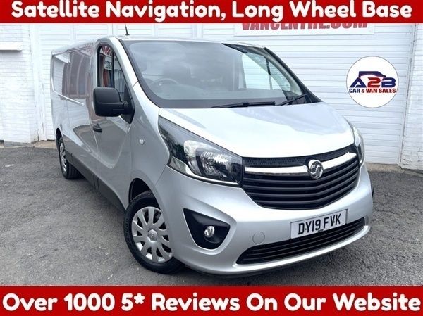 Silver Used 2019 Vauxhall Vivaro Sportive Van | £11,376 (A bit pricey) - Image 1/1