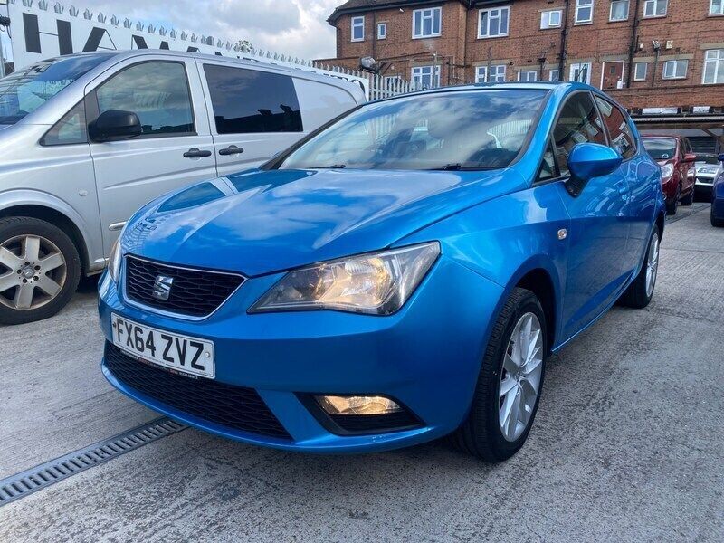 Blue Used 2014 Seat Ibiza Hatchback | £4,250 (Good price) - Image 1/4