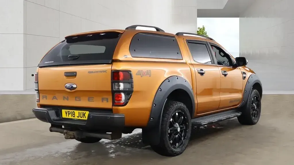 Used Ford Ranger Wildtrack 200 HP (147 kW) 2018 Orange Pickup