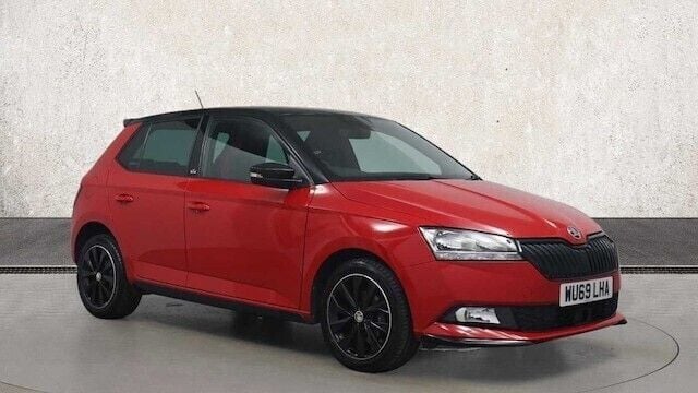 Red Used 2019 Skoda Fabia Monte Carlo Hatchback | £10,512 (Fair price) - Image 1/4